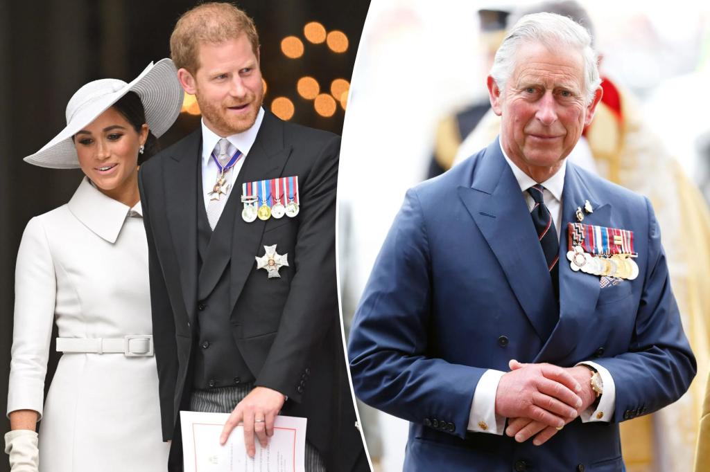 Prince Harry and Meghan Markle ‘to reunite with King Charles in New Year’