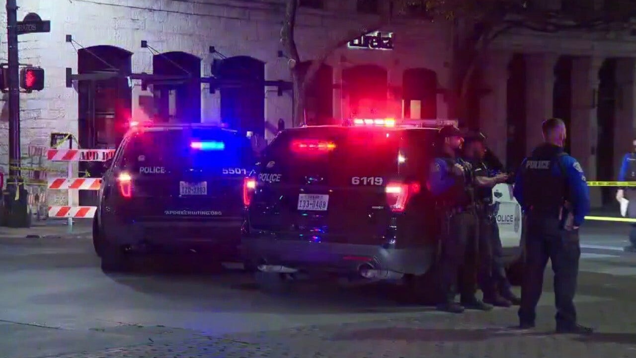 Texas officer-involved late-night shooting in tourist spot leaves 1 dead, 3 injured