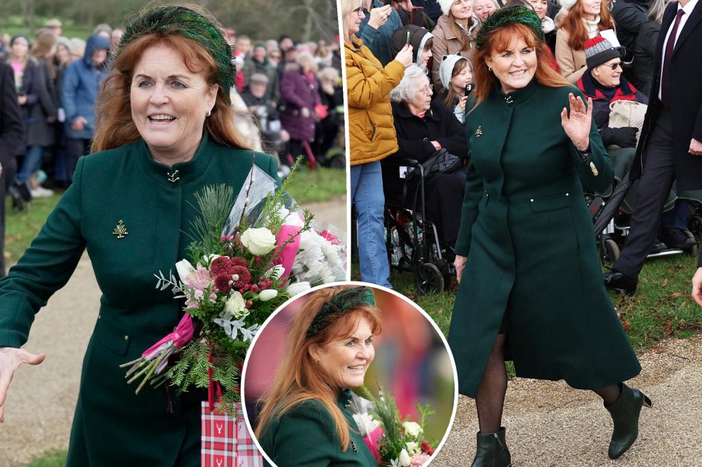 Why Sarah Ferguson joined the royals for their Christmas walkabout for the first time in years