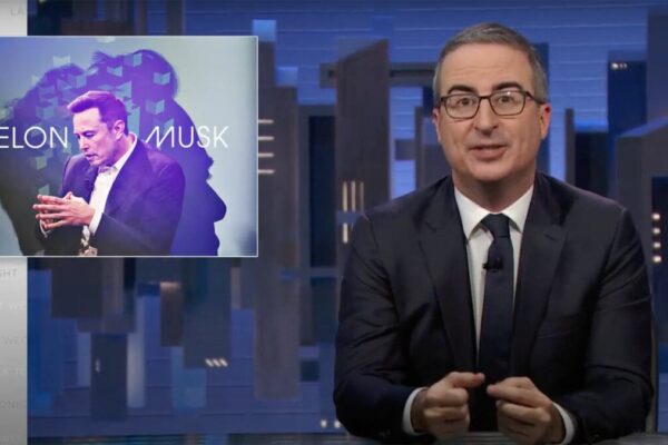 You need to watch John Oliver's 30-minute deep dive into Elon Musk