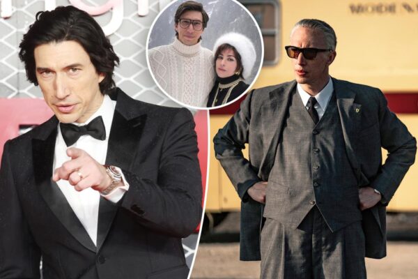 Adam Driver defends playing two Italians back to back: ‘Who gives a s–t?’