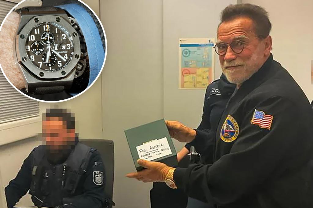 Arnold Schwarzenegger detained at Munich airport: ‘It was an incompetent shakedown’