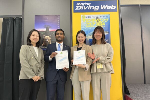 2 awards for Maldives at Japan’s Marine Diving Awards – Hotelier Maldives