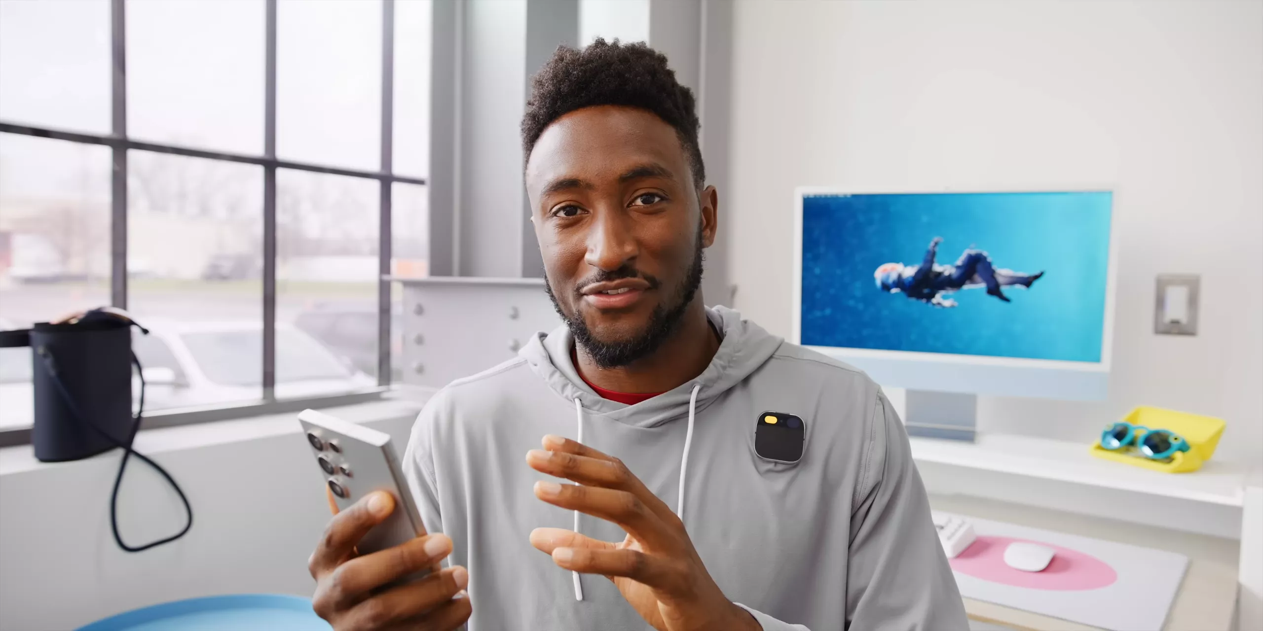 YouTube star Marques Brownlee's scathing Humane Ai Pin review leads to argument over ethics and influence